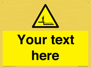 Custom Warning shallow water